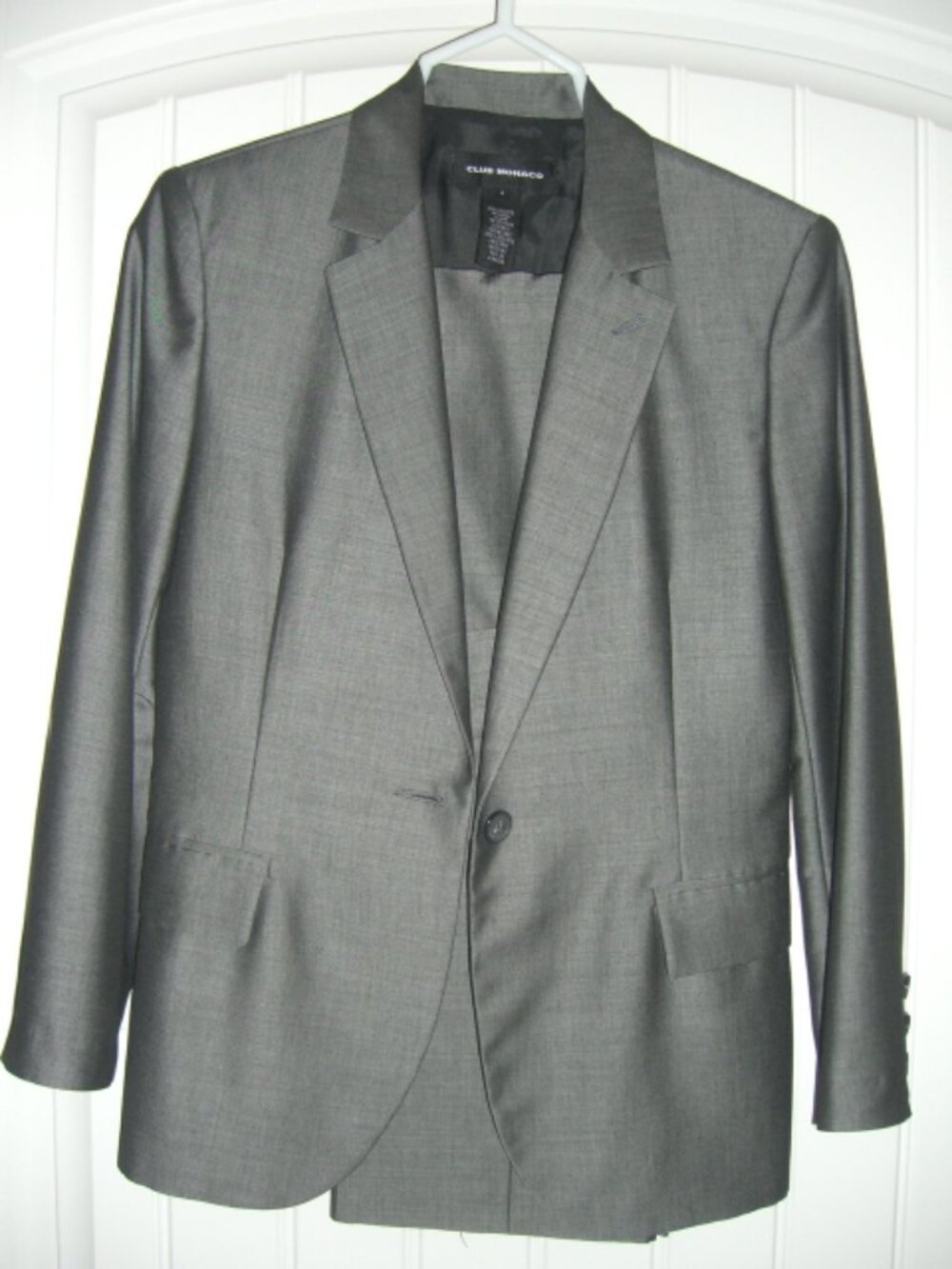 Club Monaco Gray Women's Suit-Size 4